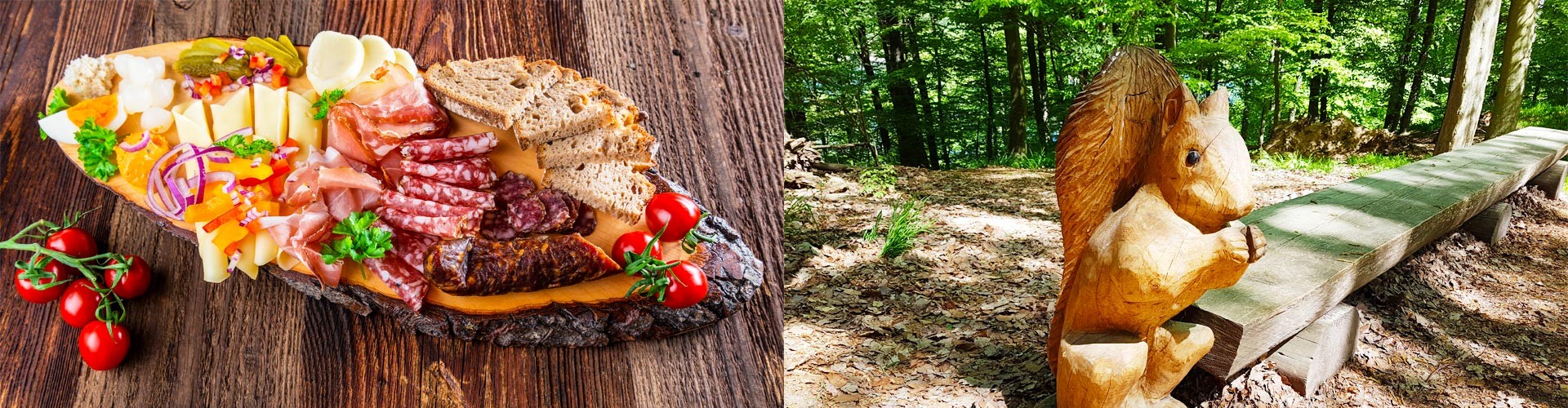 Brotzeit auf der Harbachalm - Mrchenpfad in Bischofswiesen