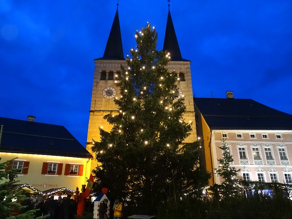 Berchtesgaden Advent Schlossplatz