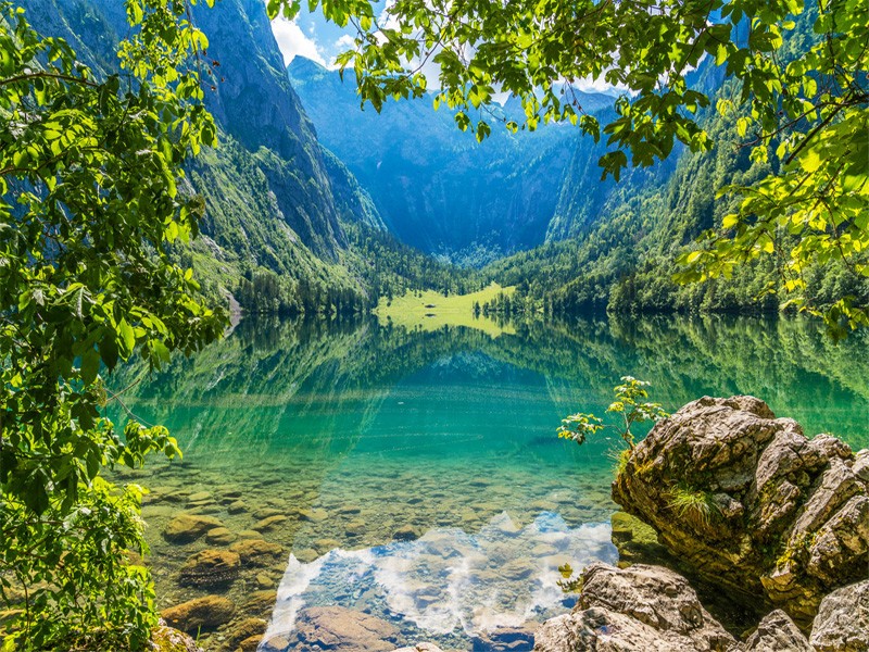 Obersee im Nationalpark Berchtesgaden