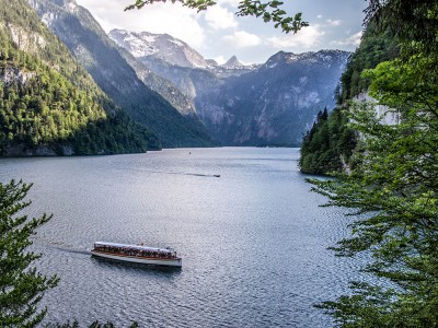 Blick vom Malerwinkel ber den Knigssee