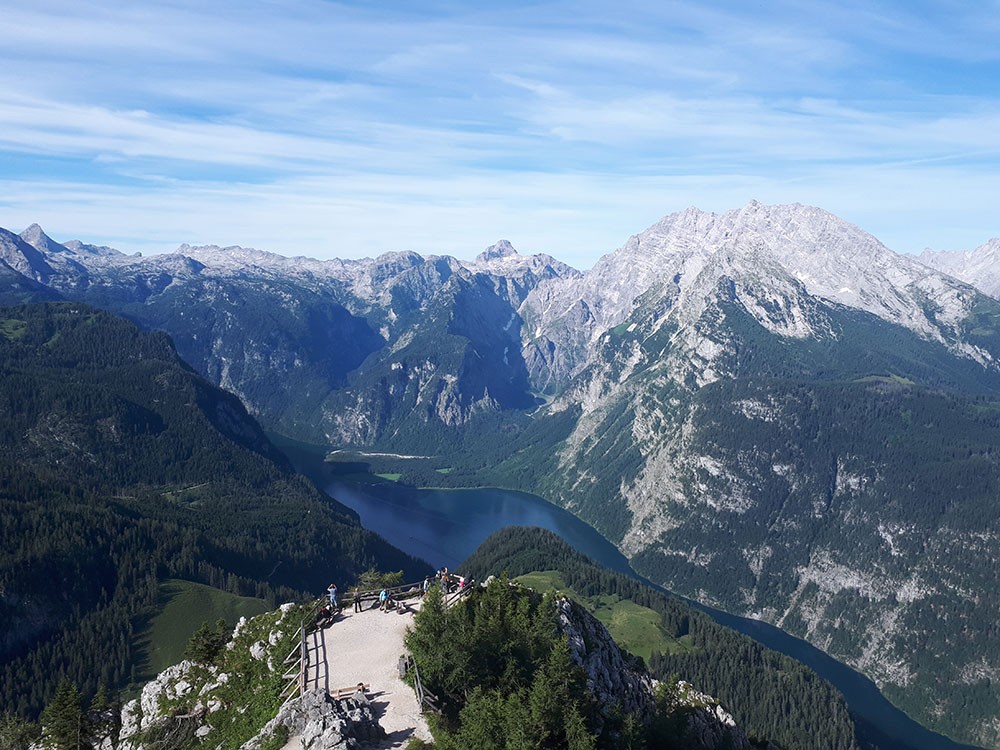 Blick vom Jenner zum Knigssee