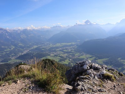 Blick vom Rauhen Kopf ins Tal