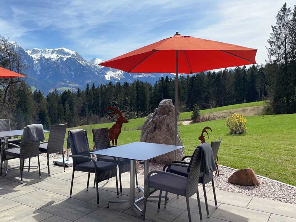 Terrasse im Frhjahr