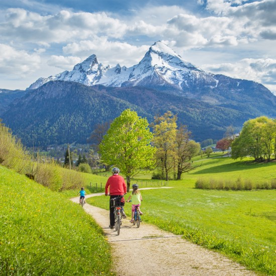 Radfahren im Sommerurlaub in Berchtesgaden