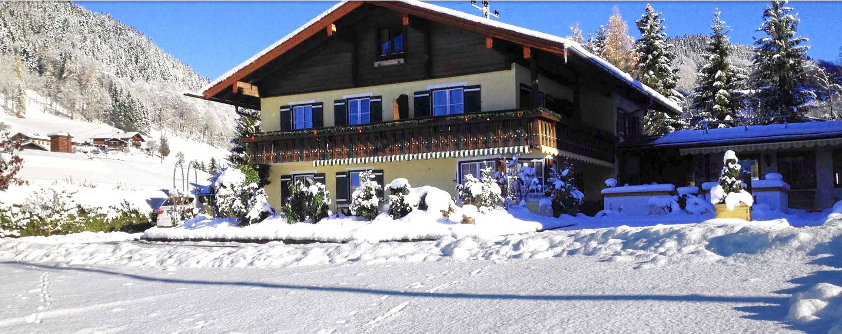 Alpenhotel Bergzauber im Winter