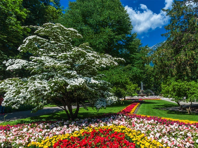 Kurpark in Bad Reichenhall