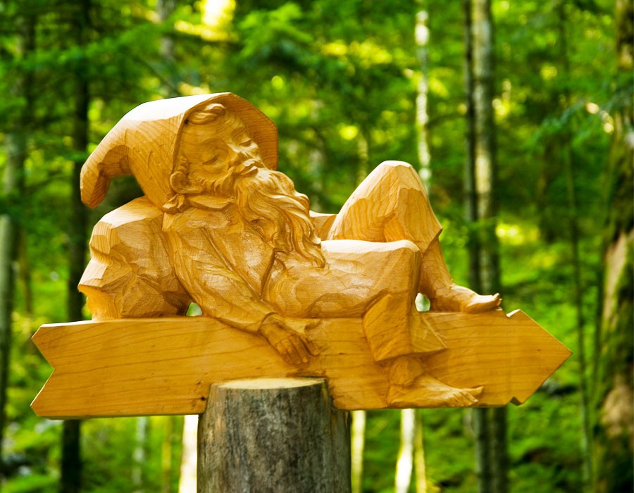 Der Mrchenpfad in Bischofswiesen ab Aschauerweiher