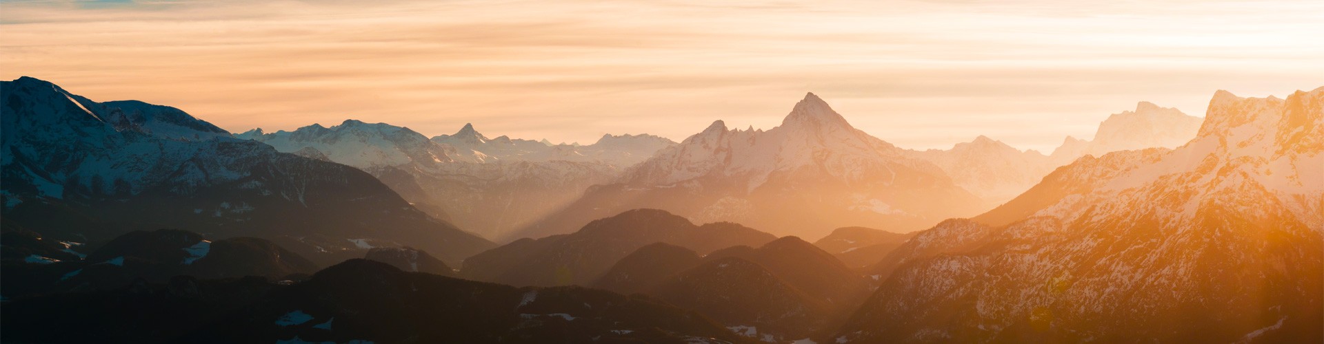 Berchtesgadener Bergpanorama