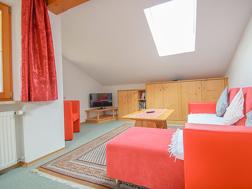 Ferienwohnung Untersberg Wohnzimmer