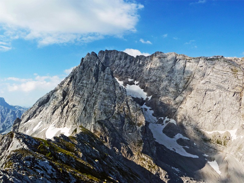 Der Blaueisgletscher am Hochkalter