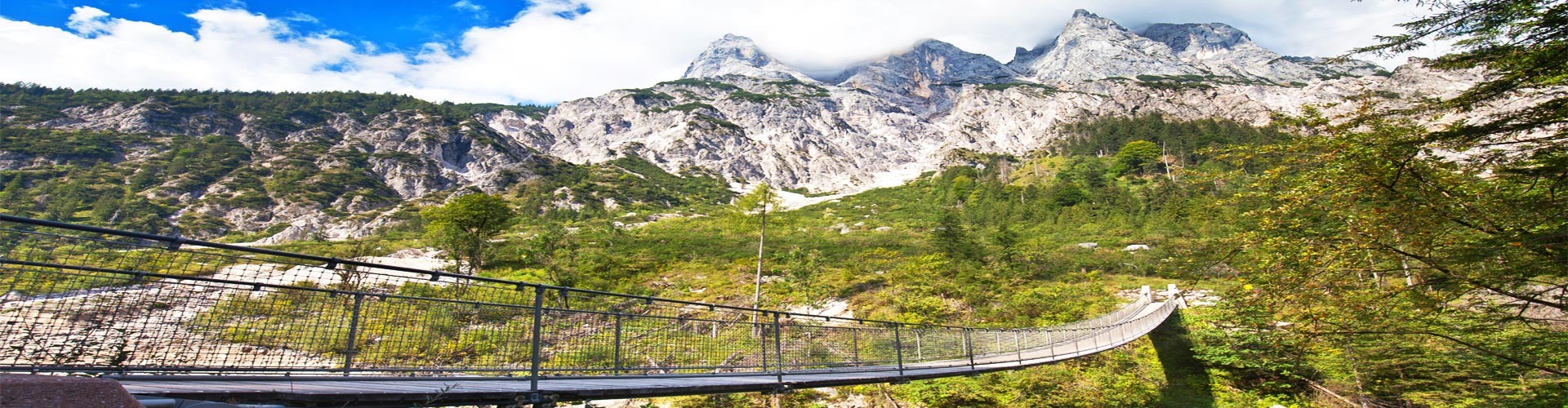 Hngebrcke im Nationalpark Berchtesgaden