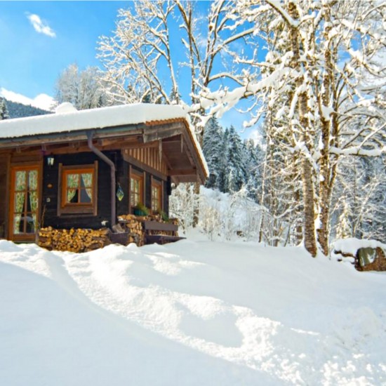 Zechmeister Hütte im Winter