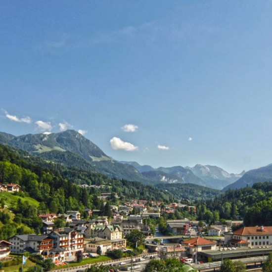 Ausblick vom Hotel Grnberger Berchtesgaden