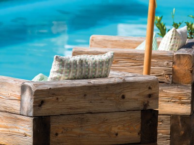 Hotel Rehlegg Poolambiente