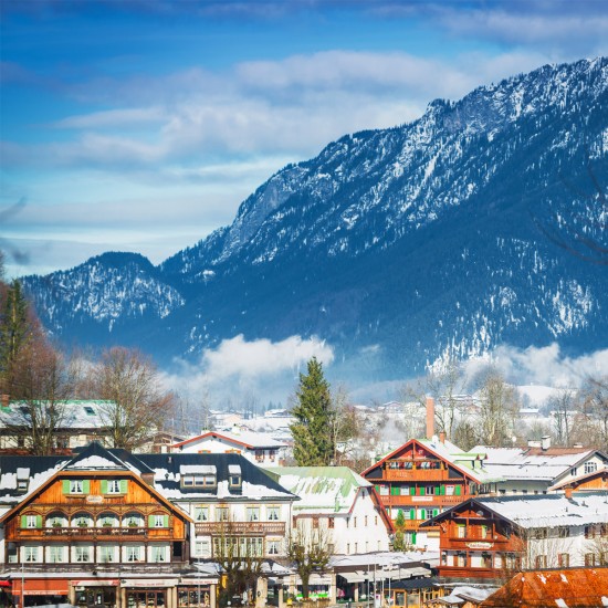 Schnau am Knigssee im Winter