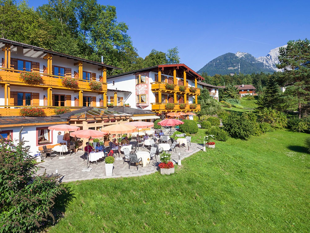 Hotel Georgenhof Schnau - Terrasse