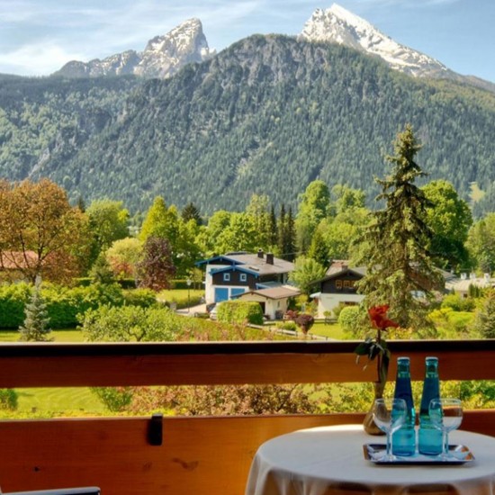 Hotel Georgenhof Schnau am Knigssee  Watzmannblick