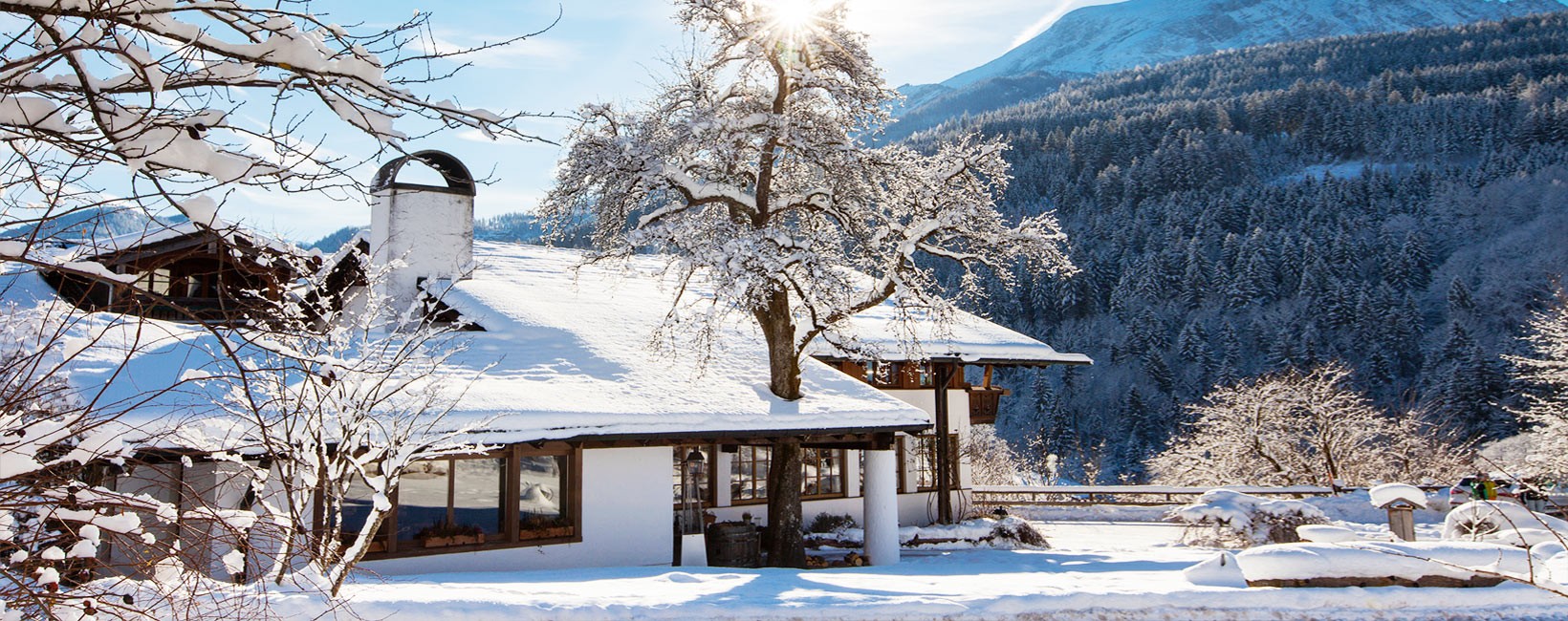 Berghotel Rehlegg im Winter