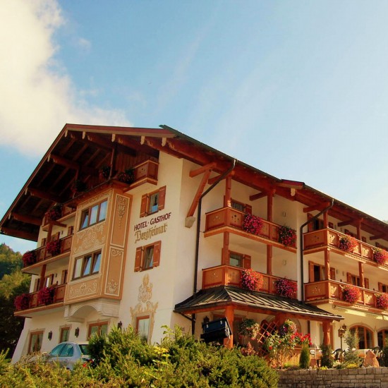 Hotel-Gasthof Bergheimat im Sommer