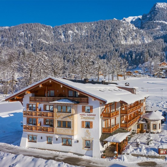 Hotel-Gasthof Bergheimat im Winter