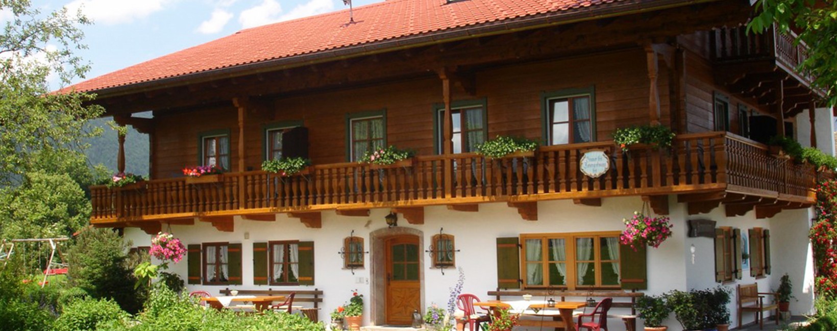 Haus Rennerlehen Schnau im Sommer