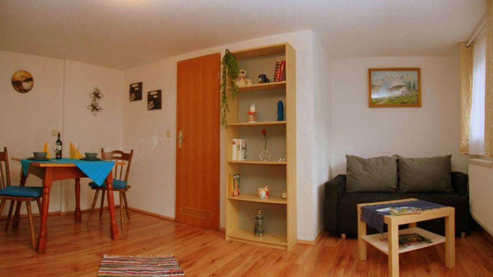 Ferienwohnung Fischkalter - Wohnung 4 Wohnraum mit Kche