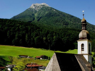 Ramsau mit Hochkalter