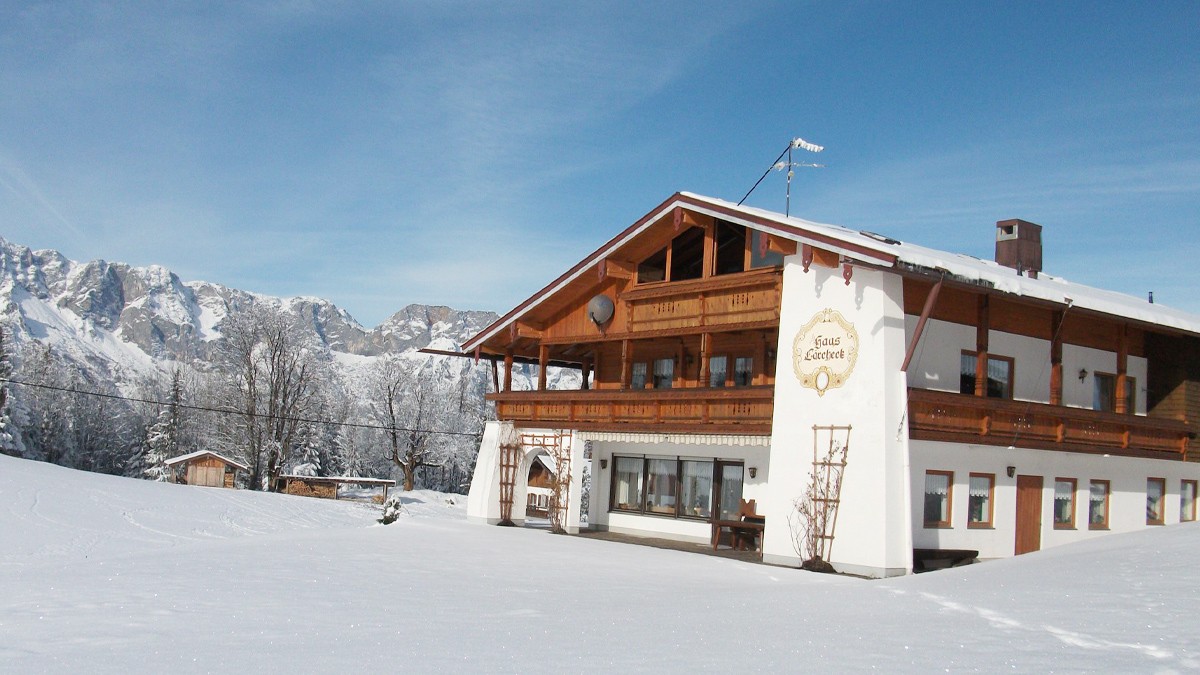 Ferienwohungen Lrcheck Berchtesgaden Haus im Winter