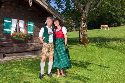 Ihre Gasteber Christa Gral und Christian Seidinger