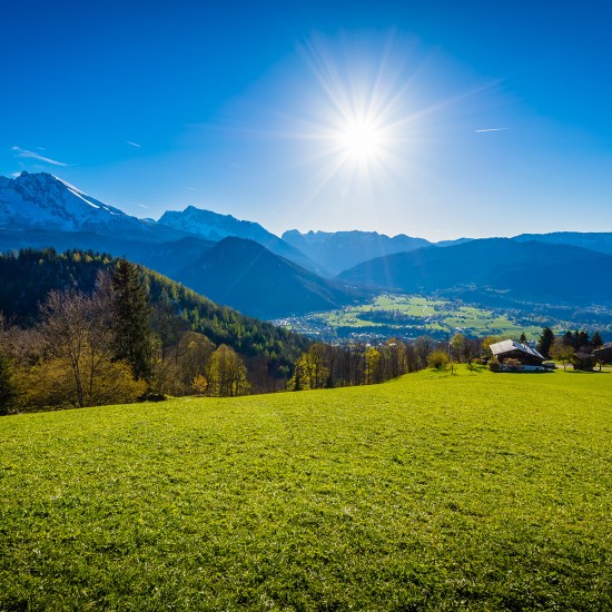 Sommerlandschaft Berchtesgadener Land