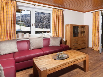 Ferienwohnung Terrasse Wohnzimmer