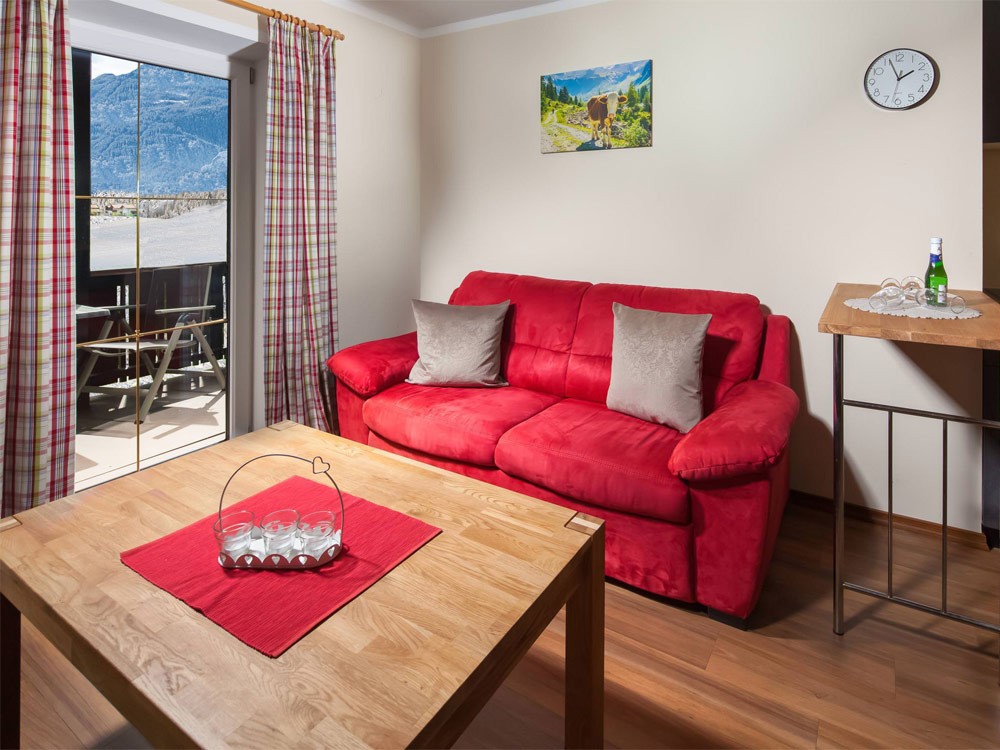 Ferienwohnung Wiesenblick Wohnzimmer