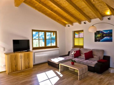 Gemtliches Wohnzimmer im Chalet