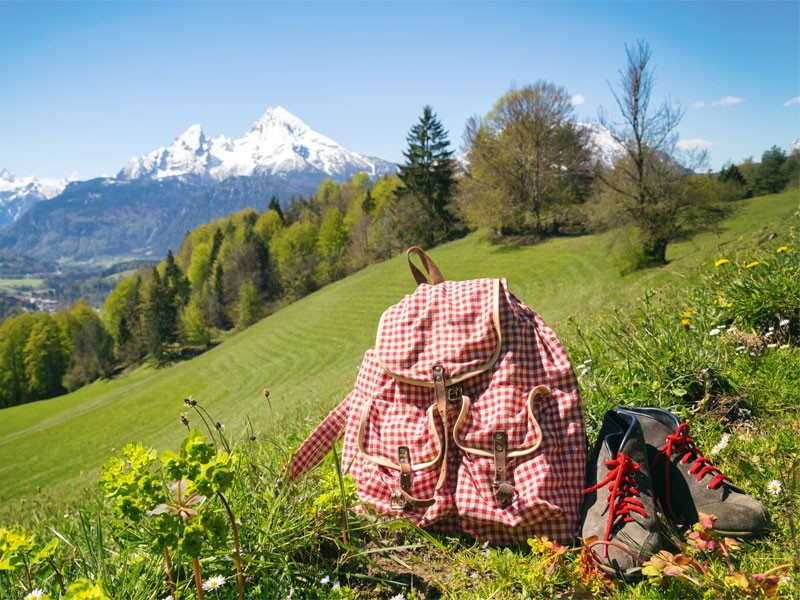 Blick auf Watzmann