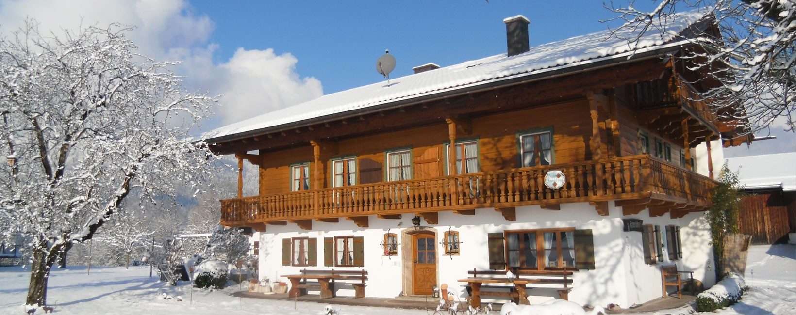 Gstehaus Rennerlehen im Winter