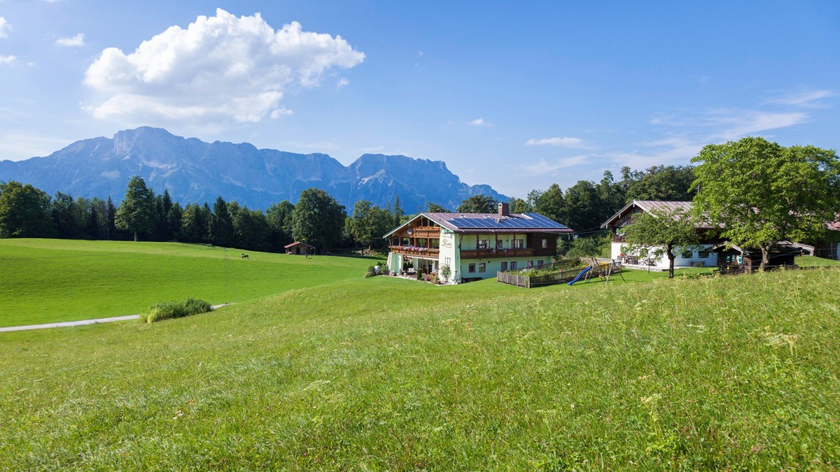 Ferienhaus Lrcheck Berchtesgaden Hausansicht