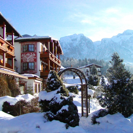 Hotel Georgenhof im Winter