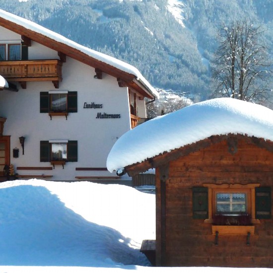 Landhaus Maltermoos im Winter